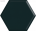 Плитка Ceramika Paradyz Intense Tone Green Heksagon Struktura A (19,8х17,1)